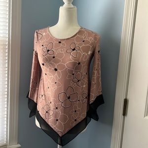 Alfani Mauve top Sz P/P